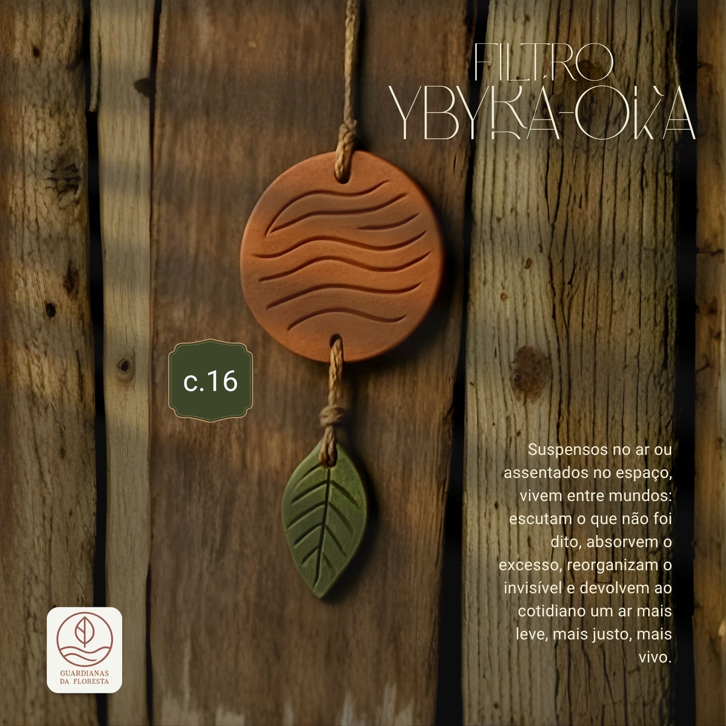 FILTRO DE CERÂMICA YBIRA-OKA (C.16)(Item sob encomenda)