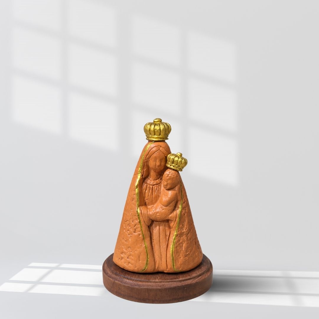 Coleção Especial Nazareth - Escultura Nossa Senhora Acolhedora (Pequena)
