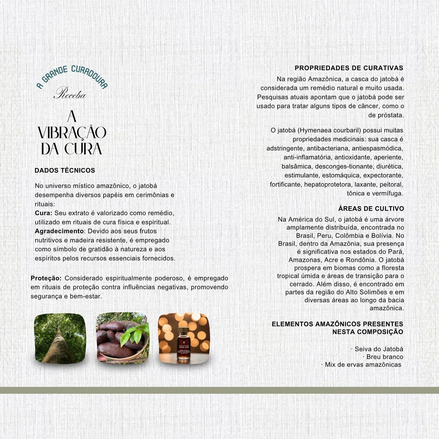 INCENSO - A GRANDE CURADOURA