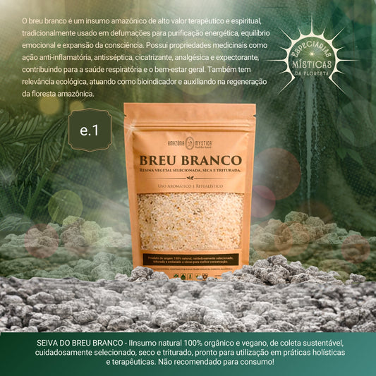 INSUMO NATURAL (TRITURADO) - BREU BRANCO