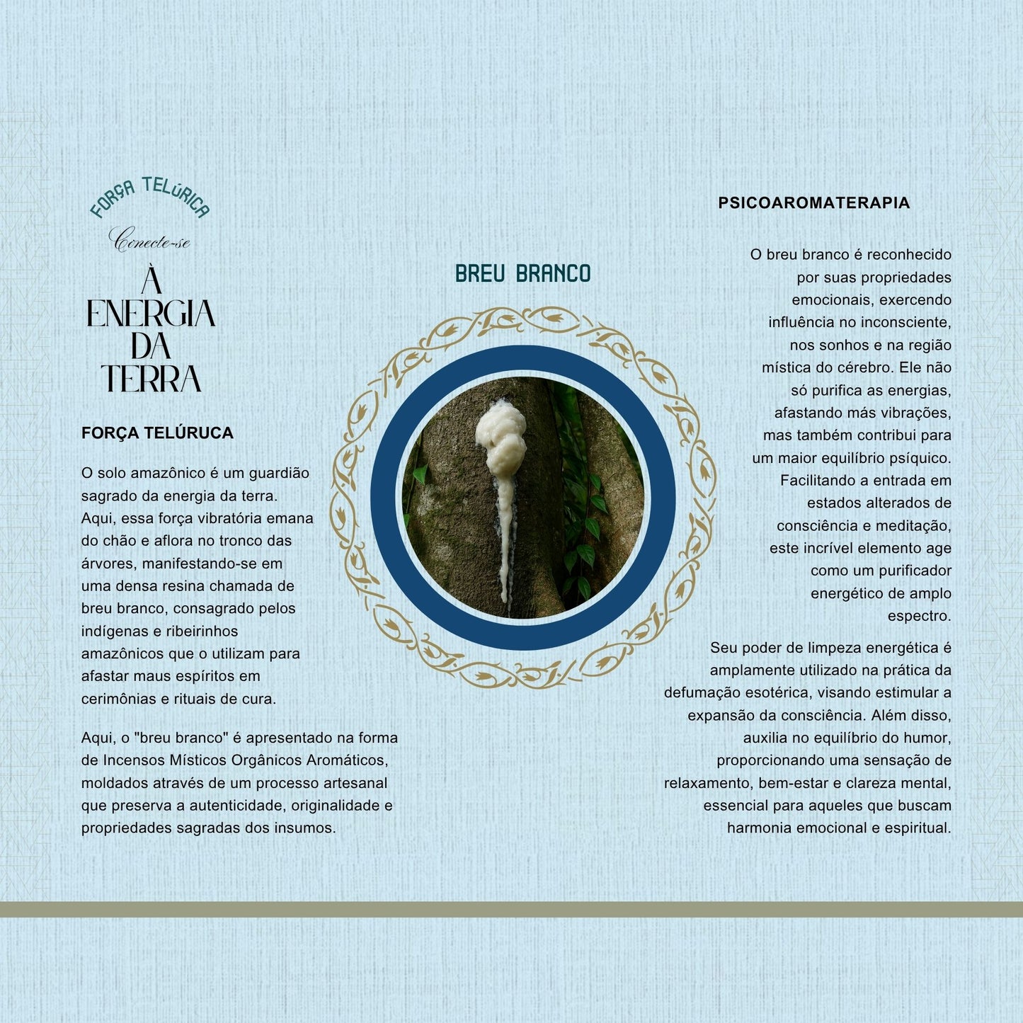 INCENSO - FORÇA TELÚRICA