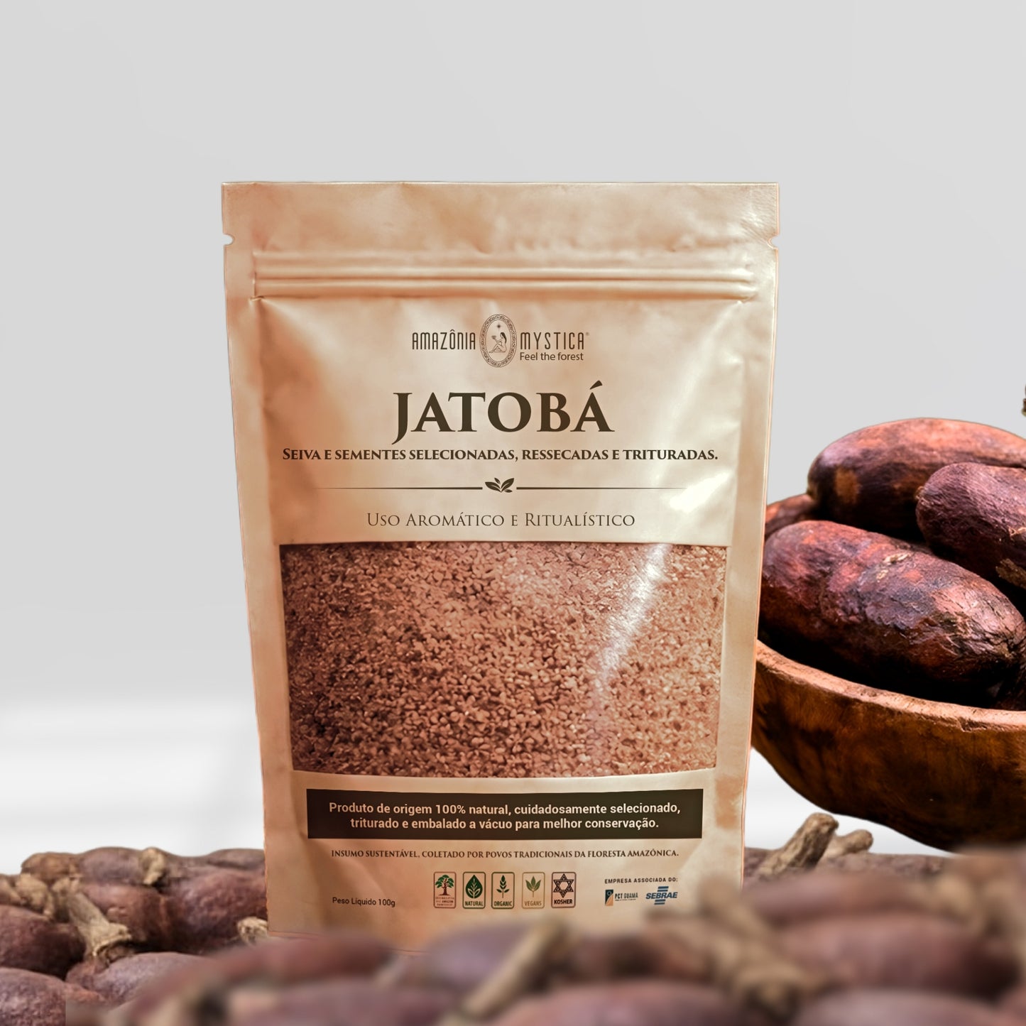 NATURLIGT RÅMATERIALE (FORMALET) - JATOBÁ